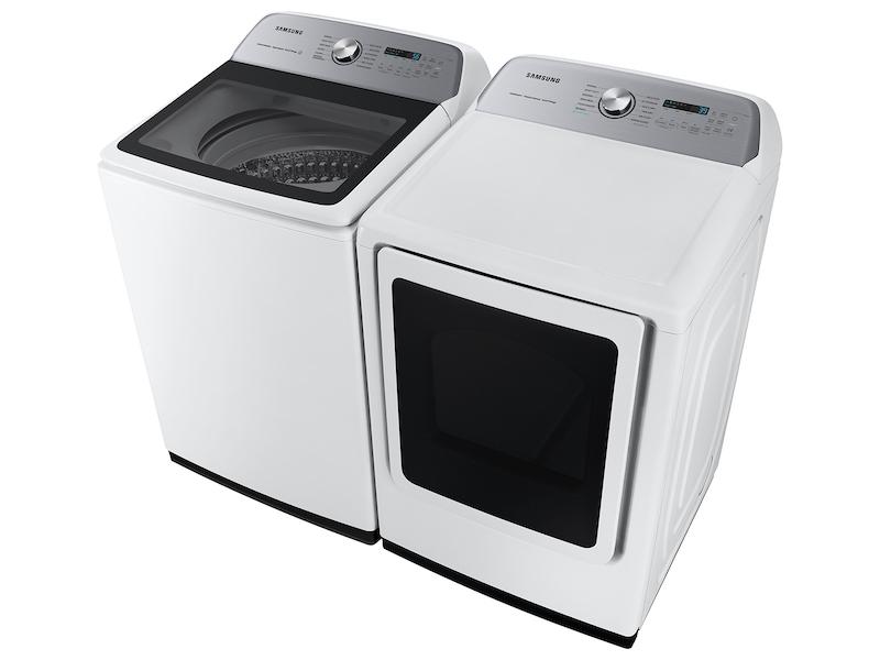 7.4 cu. ft. Smart Electric Dryer with Steam Sanitize+ in White