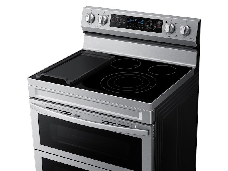 6.3 cu. ft. Smart Freestanding Electric Range with Flex Duo™, No-Preheat Air Fry & Griddle in Stainless Steel