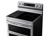 6.3 cu. ft. Smart Freestanding Electric Range with Flex Duo™, No-Preheat Air Fry & Griddle in Stainless Steel