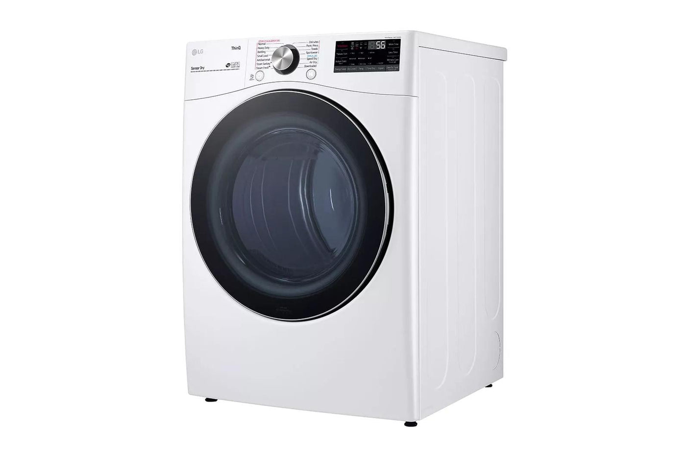 7.4 cu. ft. Ultra Large Capacity Smart wi-fi Enabled Front Load Gas Dryer with TurboSteam™ and Built-In Intelligence