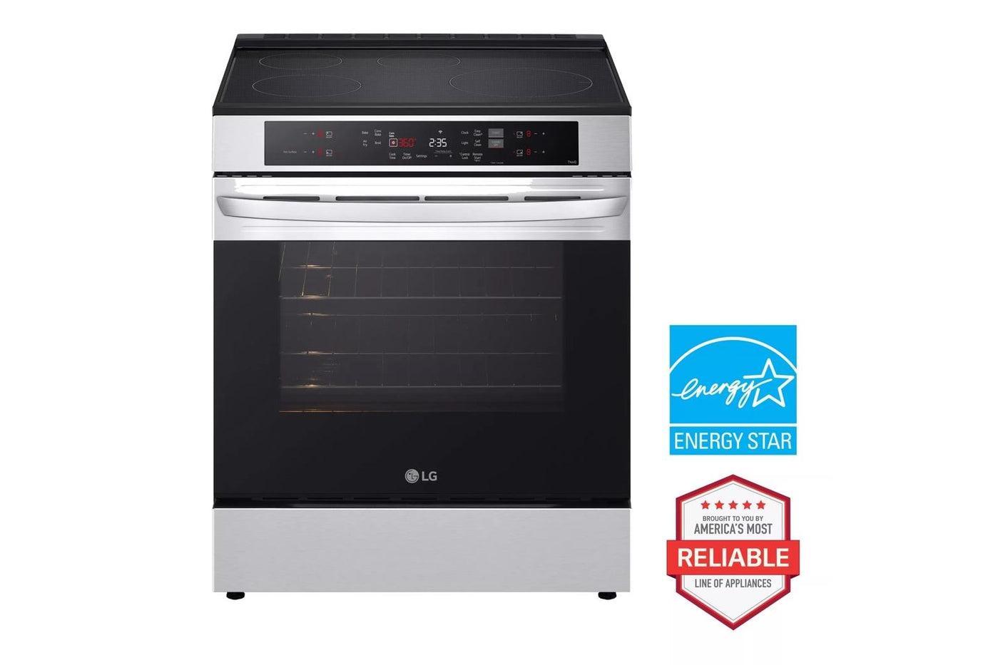 6.3 cu. ft. Smart Induction Slide-in Range with Convection and Air Fry