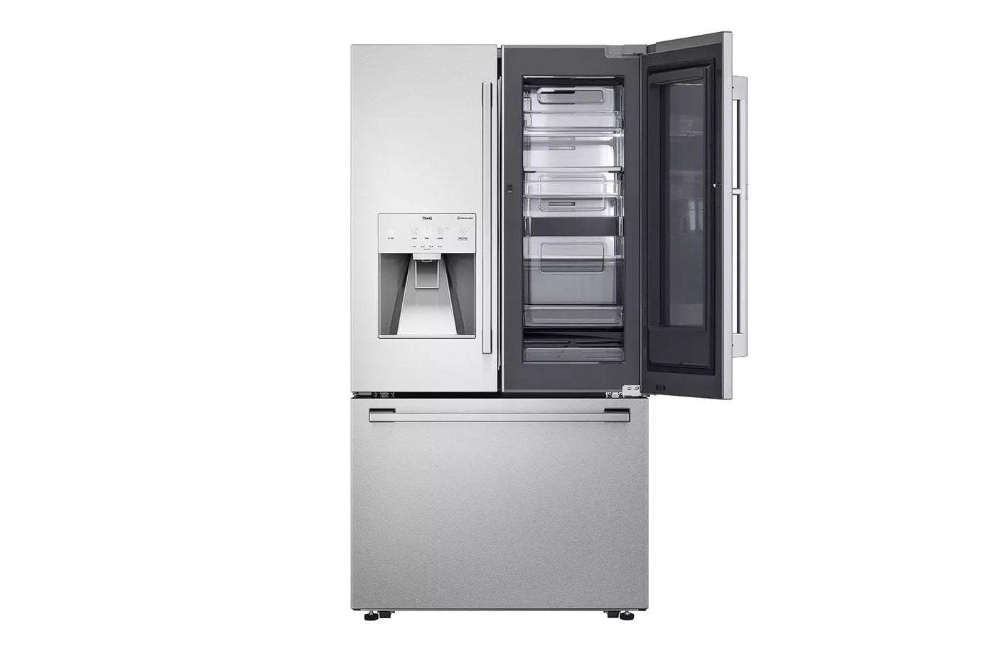 LG STUDIO 24 cu. ft. Smart InstaView® Door-in-Door® Large Capacity Counter-Depth Refrigerator with Craft Ice™ Maker