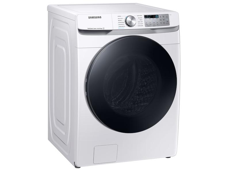 4.5 cu. ft. Large Capacity Smart Front Load Washer with Super Speed Wash - White