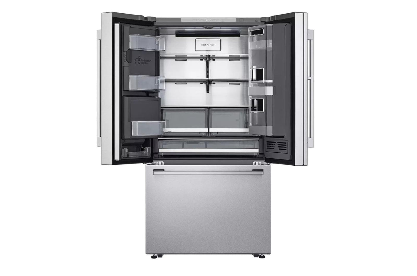 LG STUDIO 24 cu. ft. Smart InstaView® Door-in-Door® Large Capacity Counter-Depth Refrigerator with Craft Ice™ Maker