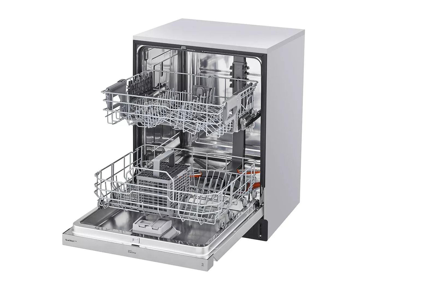 Front Control Smart wi-fi Enabled Dishwasher with QuadWash™