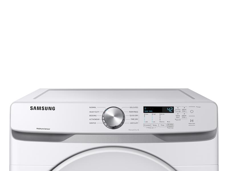 7.5 cu. ft. Gas Dryer with Sensor Dry in White