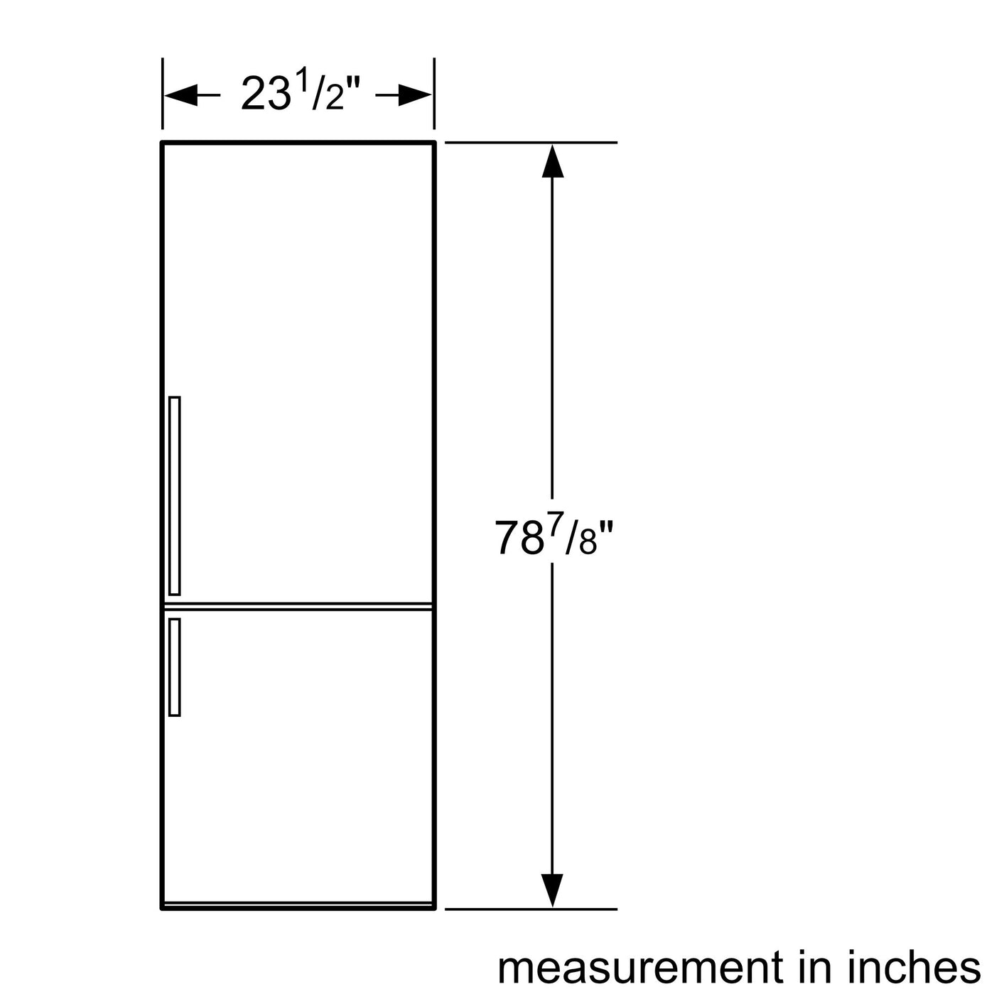 500 Series, 24" Refrigeration 11 cu ft