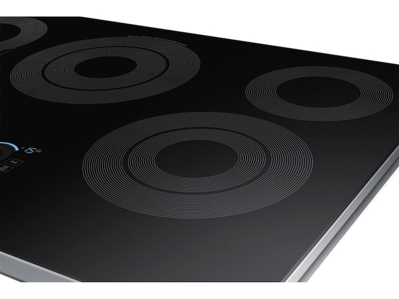 30" Smart Electric Cooktop with Sync Elements in Stainless Steel