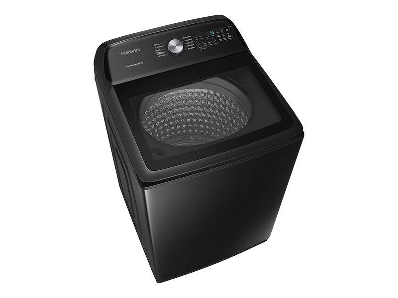 5.0 cu. ft. Capacity Top Load Washer with Active WaterJet in Brushed Black