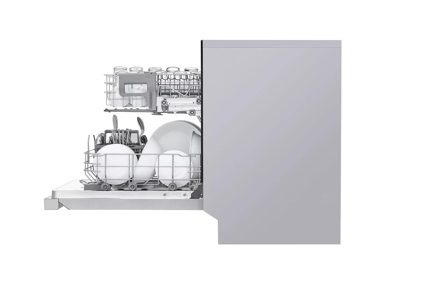 Front Control Smart wi-fi Enabled Dishwasher with QuadWash™