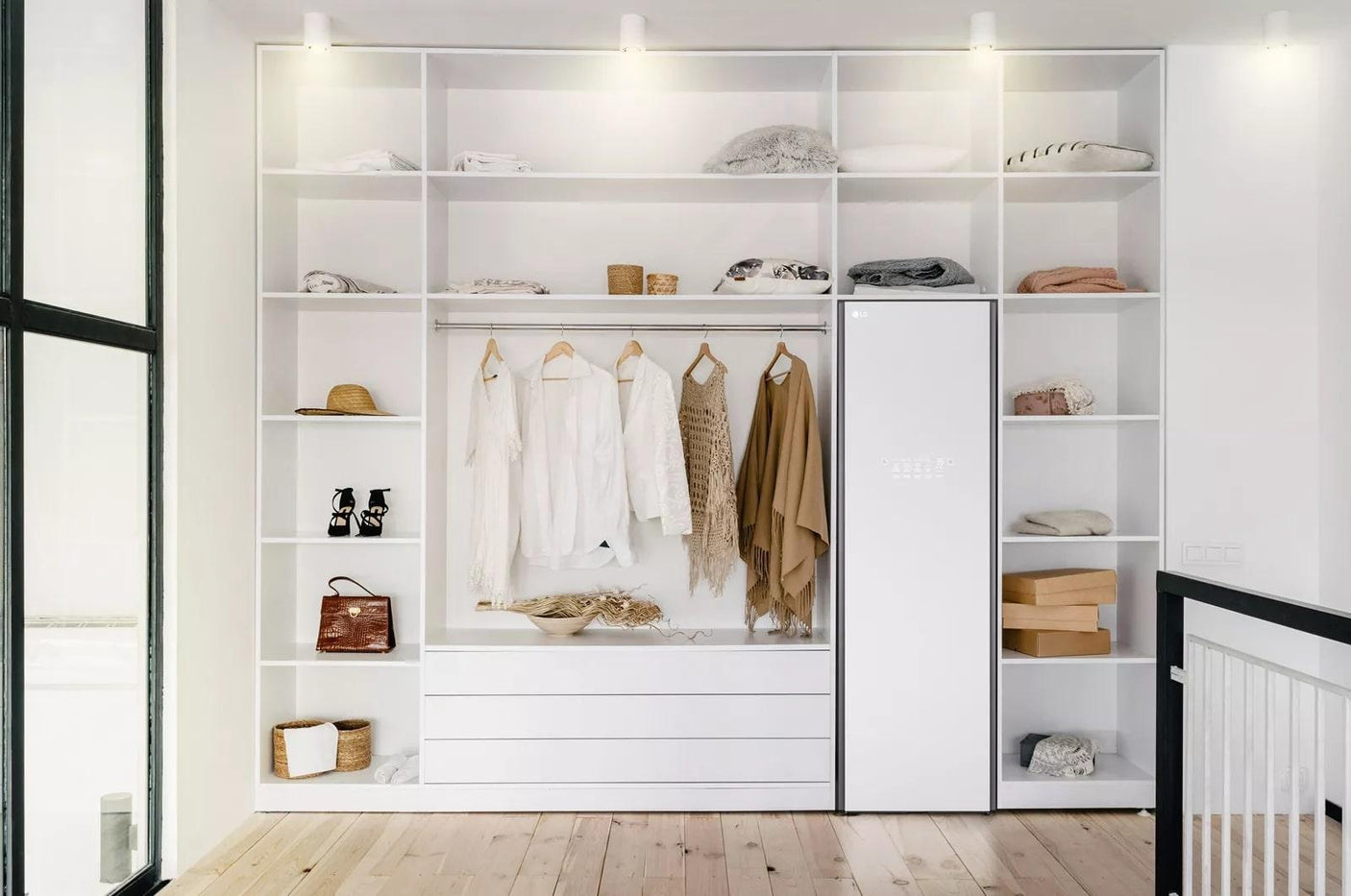 LG Styler® Steam Closet with TrueSteam® Technology and Exclusive Moving Hangers