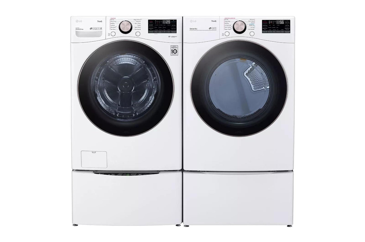 7.4 cu. ft. Ultra Large Capacity Smart wi-fi Enabled Front Load Gas Dryer with TurboSteam™ and Built-In Intelligence