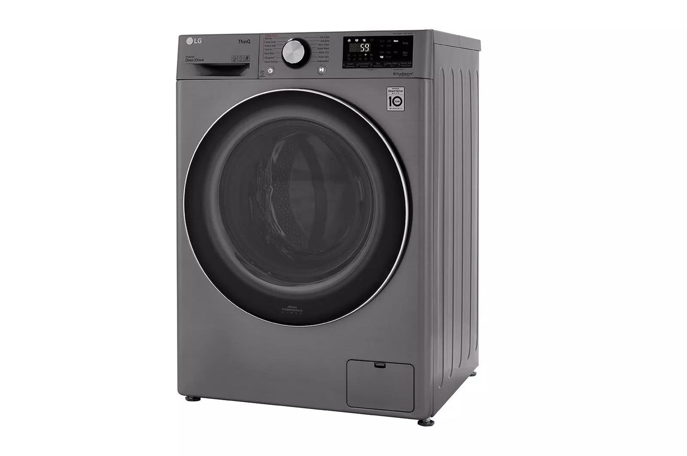 2.4 cu.ft. Smart wi-fi Enabled Compact Front Load All-In-One Washer/Dryer Combo with Built-In Intelligence