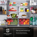 29 cu. ft. Smart Standard-Depth MAX™ 4-Door French Door Refrigerator with Full-Convert Drawer™