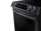 6.3 cu ft. Smart Slide-in Electric Range with Smart Dial & Air Fry in Black Stainless Steel