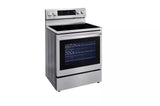 6.3 cu ft. Smart Wi-Fi Enabled True Convection InstaView® Electric Range with Air Fry