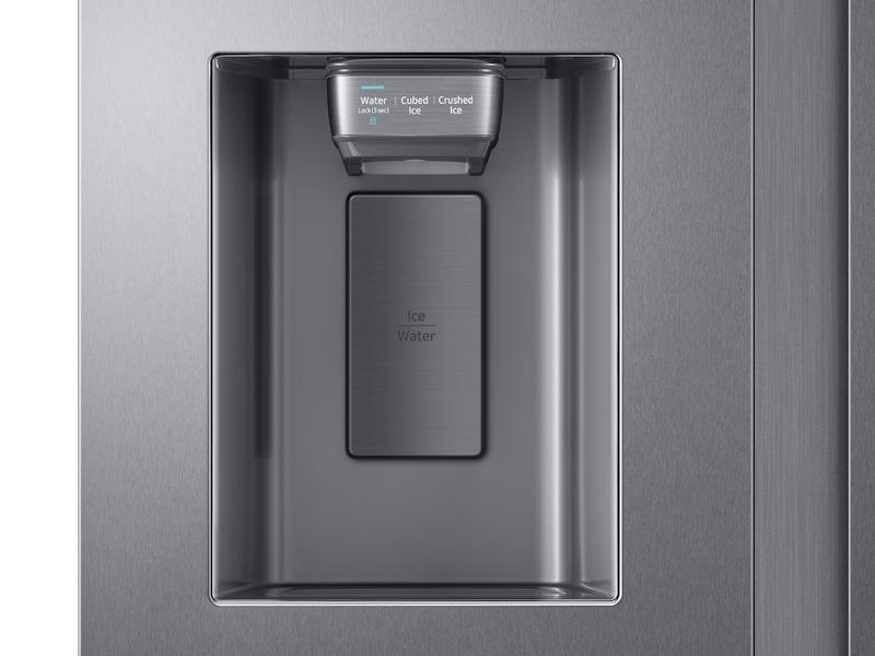 27.4 cu. ft. Large Capacity Side-by-Side Refrigerator in Stainless Steel