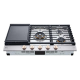 LG STUDIO 36" UltraHeat™ Gas Cooktop with EasyClean®