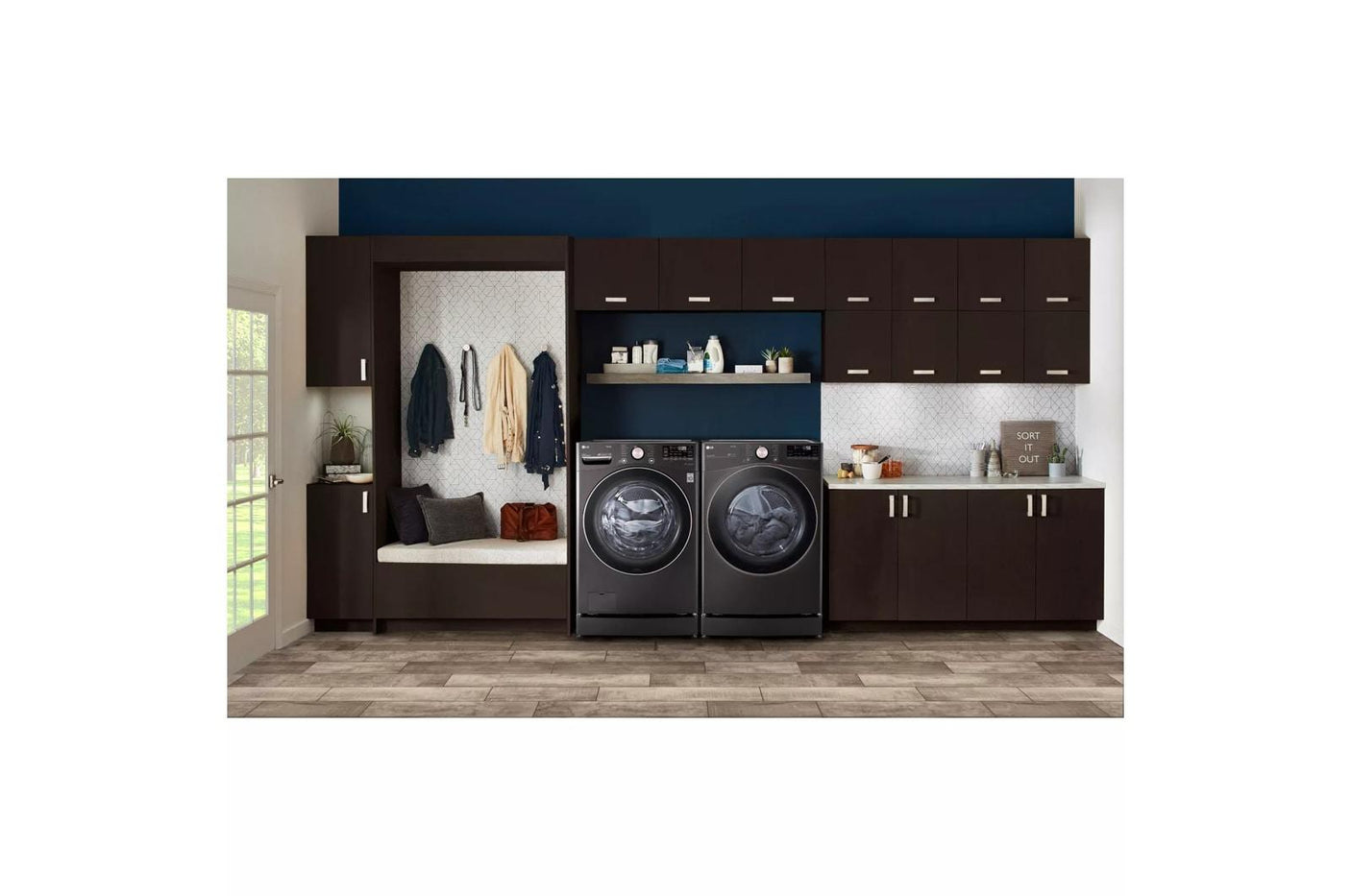 4.5 cu. ft. Ultra Large Capacity Smart wi-fi Enabled Front Load Washer with TurboWash™ 360(degree) and Built-In Intelligence