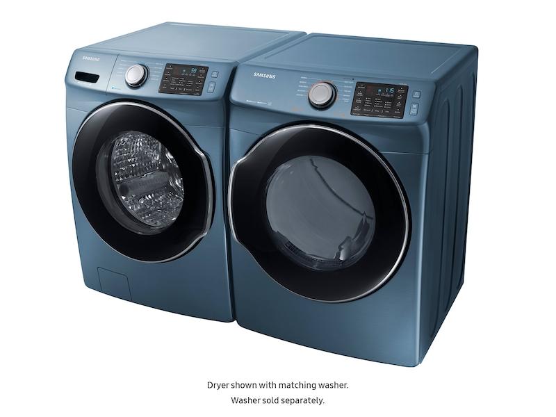 7.5 cu. ft. Electric Dryer in Azure Blue