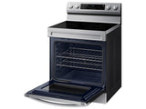 6.3 cu. ft. Smart Freestanding Electric Range with Rapid Boil™ & Self Clean in Stainless Steel