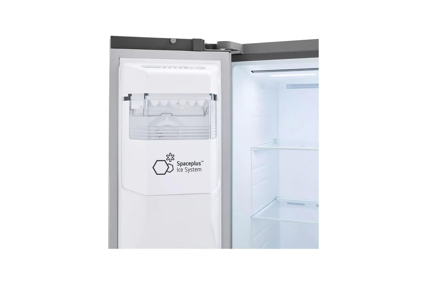 23 cu. ft. Side-by-Side Counter-Depth Refrigerator with Smooth Touch Dispenser