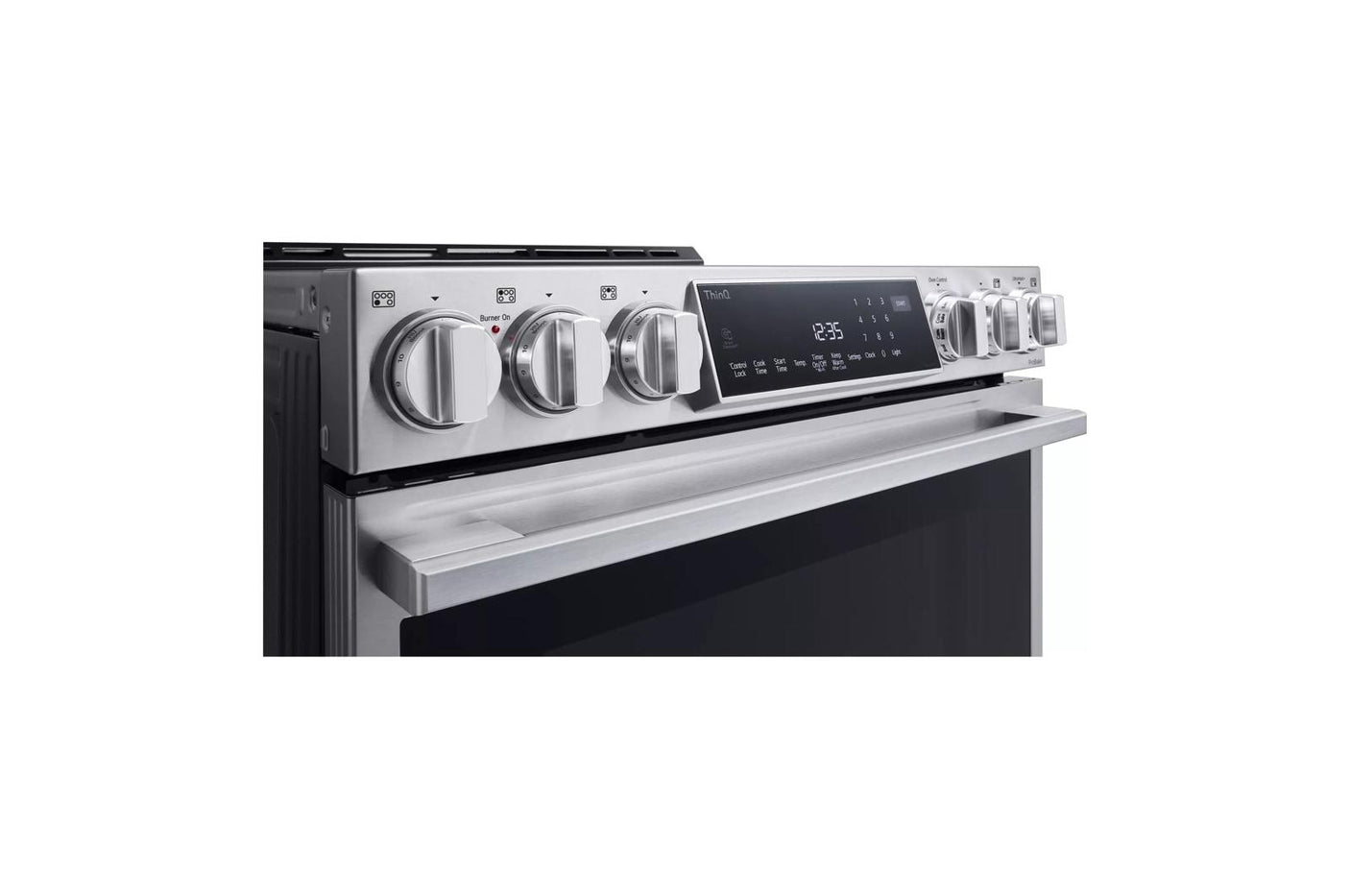 LG STUDIO 6.3 cu. ft. InstaView® Induction Slide-in Range with Air Fry and Air Sous Vide