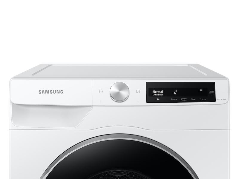 4.0 cu. ft. Heat Pump Dryer with AI Smart Dial and Wi-Fi Connectivity in White