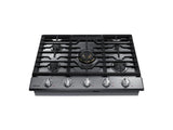 30" Smart Gas Cooktop with 22K BTU Dual Power Burner in Stainless Steel