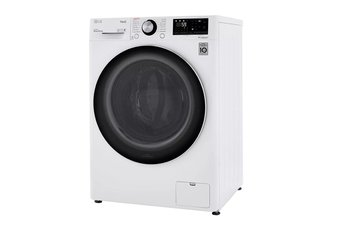 2.4 cu.ft. Smart wi-fi Enabled Compact Front Load All-In-One Washer/Dryer Combo with Built-In Intelligence