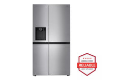 23 cu. ft. Side-by-Side Counter-Depth Refrigerator with Smooth Touch Dispenser