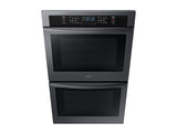 30" Smart Double Wall Oven in Black Stainless Steel