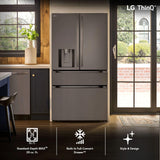 29 cu. ft. Smart Standard-Depth MAX™ 4-Door French Door Refrigerator with Full-Convert Drawer™