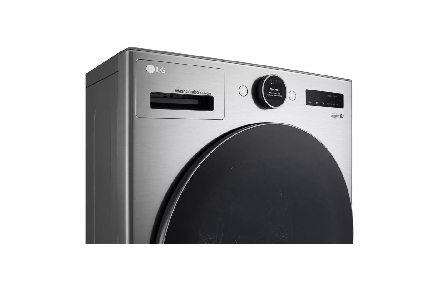 Ventless Washer/Dryer Combo LG WashCombo™ All-in-One 5.0 cu. ft. Mega Capacity with Inverter HeatPump™ Technology and Direct Drive Motor