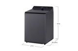 5.5 cu. ft. Mega Capacity Smart Top Load Washer with Impeller, EasyUnload™ & AI Sensing