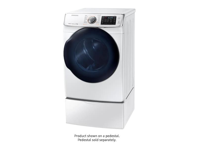 7.5 cu. ft. Electric Dryer in White