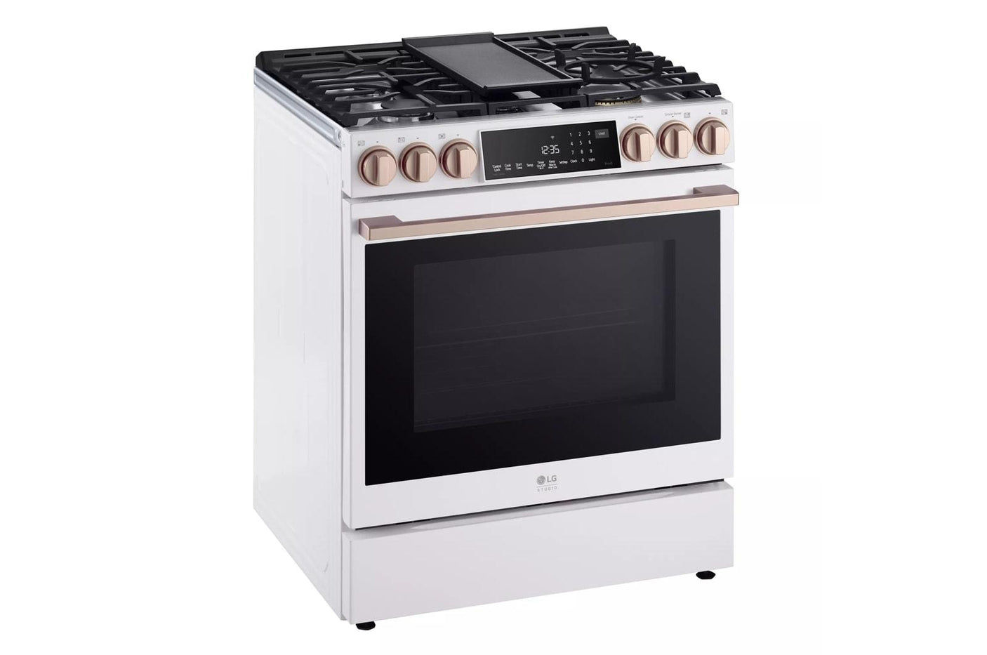 LG STUDIO 6.3 cu. ft. InstaView® Gas Slide-in Range with ProBake Convection® and Air Fry