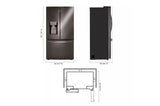 24 cu. ft. Smart Counter-Depth Refrigerator with Craft Ice™