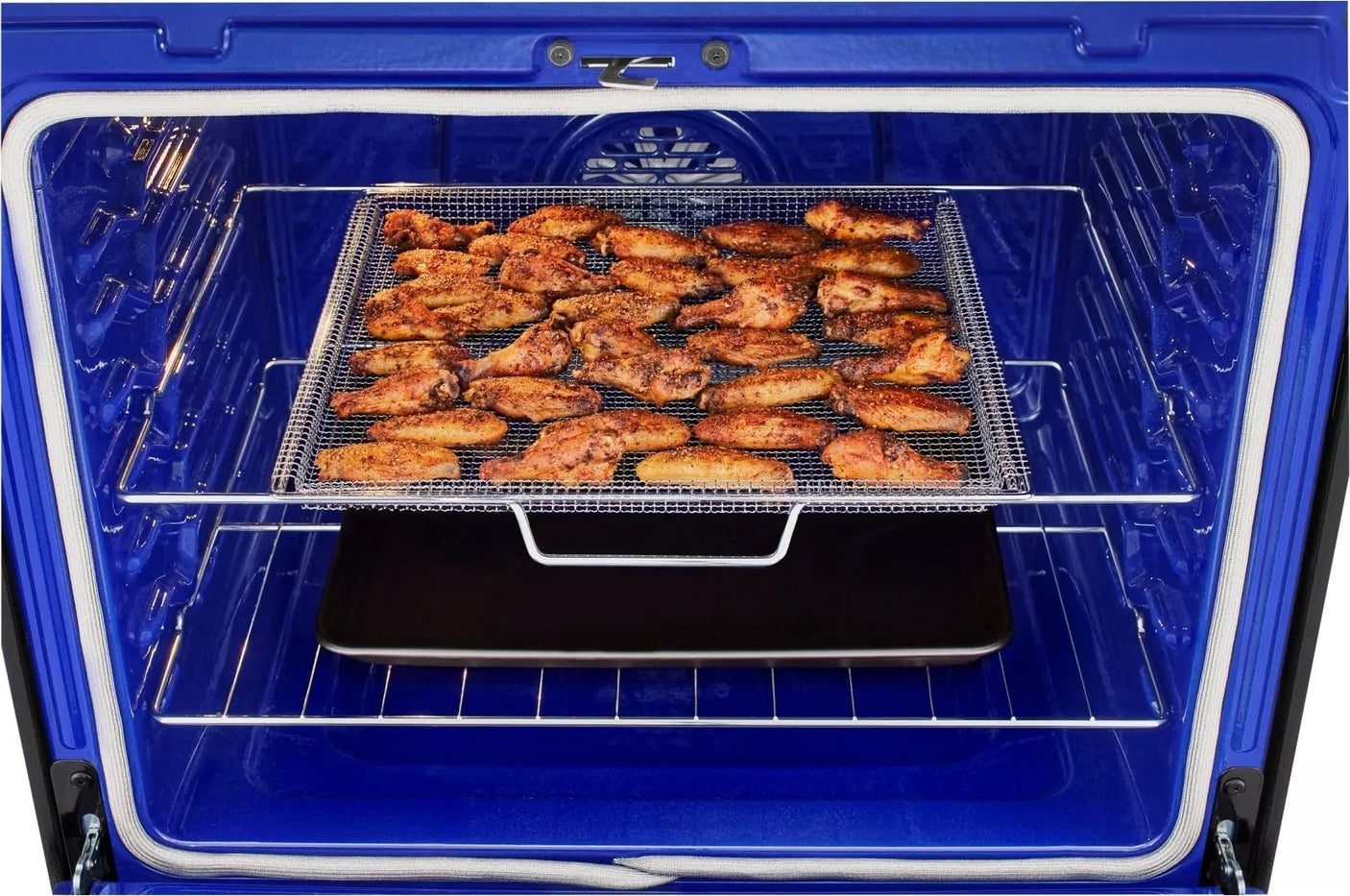 6.3 cu ft. Smart Wi-Fi Enabled True Convection InstaView® Electric Range with Air Fry