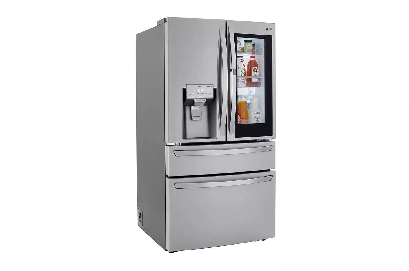 23 cu. ft. Smart wi-fi Enabled InstaView® Door-in-Door® Counter-Depth Refrigerator with Craft Ice™ Maker