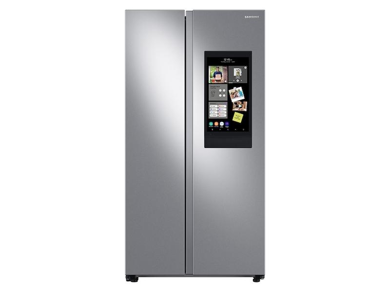 27.3 cu. ft. Smart Side-by-Side Refrigerator with Family Hub™ in Stainless Steel