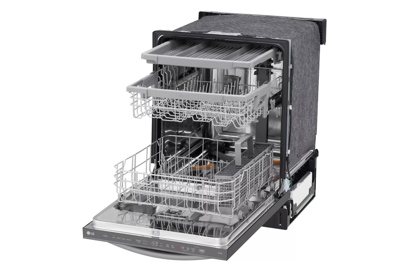 Top-Control Dishwasher with 1-Hour Wash & Dry, QuadWash® Pro, and Dynamic Heat Dry™