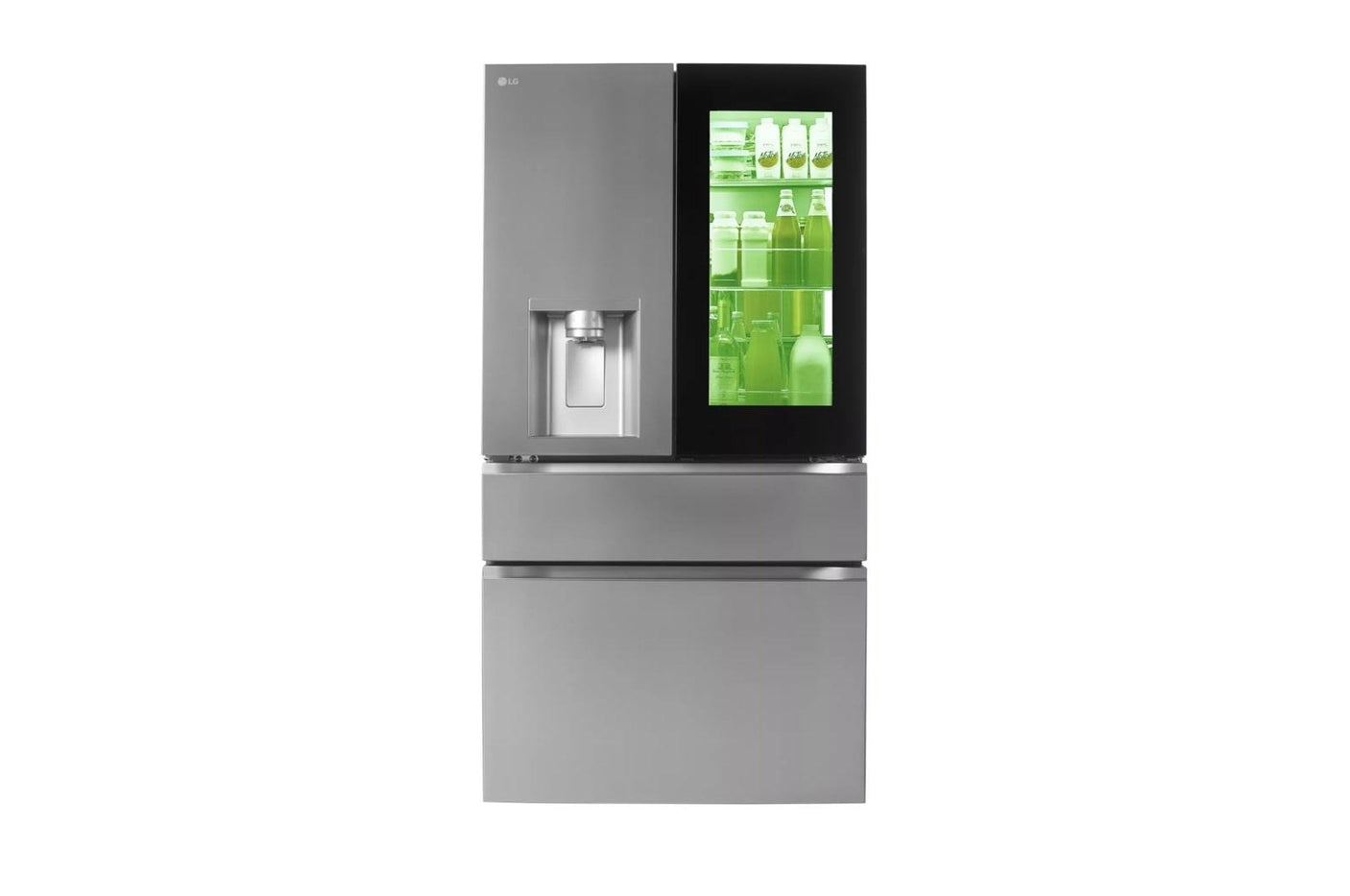 29 cu. ft. Smart InstaView® Door-in-Door® Standard-Depth MAX™ 4-Door French Door Refrigerator with MyColor™