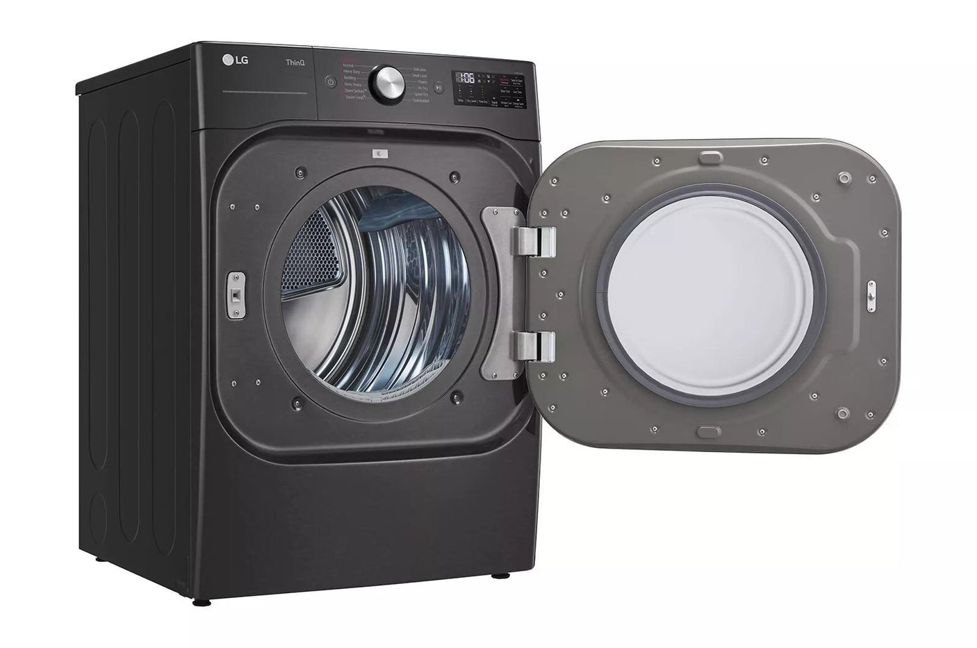 9.0 cu. ft. Mega Capacity Smart wi-fi Enabled Front Load Electric Dryer with TurboSteam™ and Built-In Intelligence