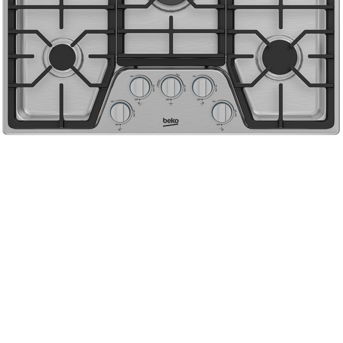 30" Built-In Gas Cooktop with 5 Burners