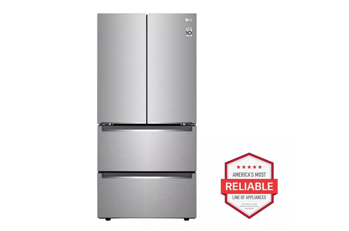 19 cu. ft. Counter-Depth French Door Refrigerator with Door Cooling+