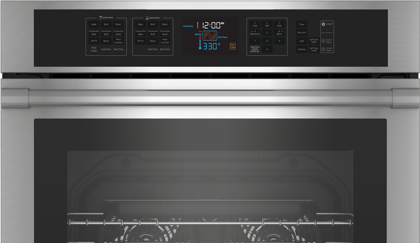 30" Stainless Steel Double Wall Oven