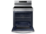 6.3 cu. ft. Smart Freestanding Electric Range with No-Preheat Air Fry & Convection in Stainless Steel