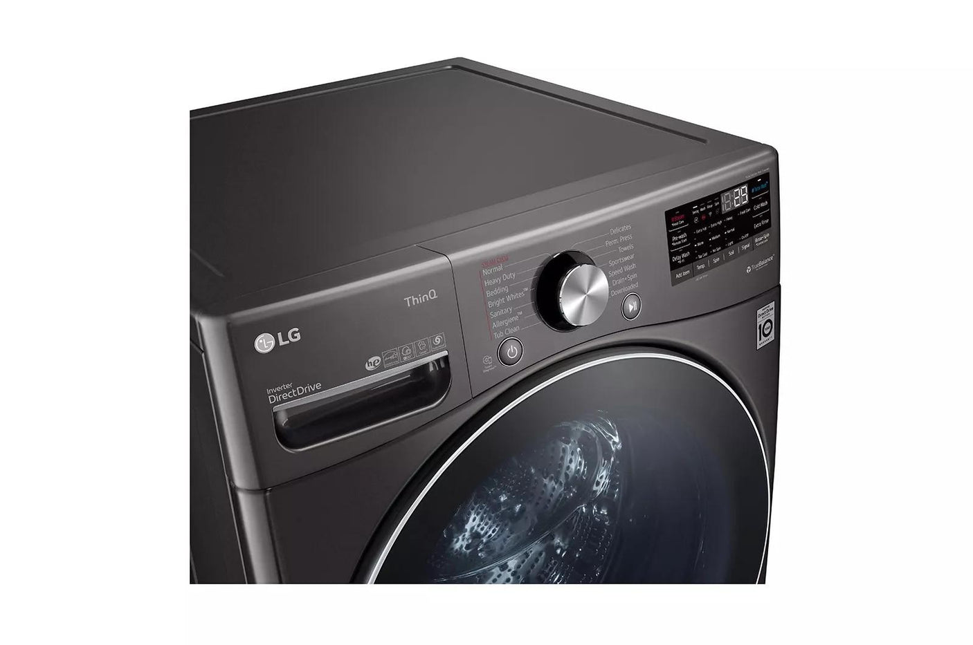 5.0 cu. ft. Mega Capacity Smart wi-fi Enabled Front Load Washer with TurboWash™ 360(degree) and Built-In Intelligence