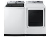 7.4 cu. ft. Smart Electric Dryer with Steam Sanitize+ in White